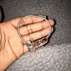 Pandora Bracelet With Charms